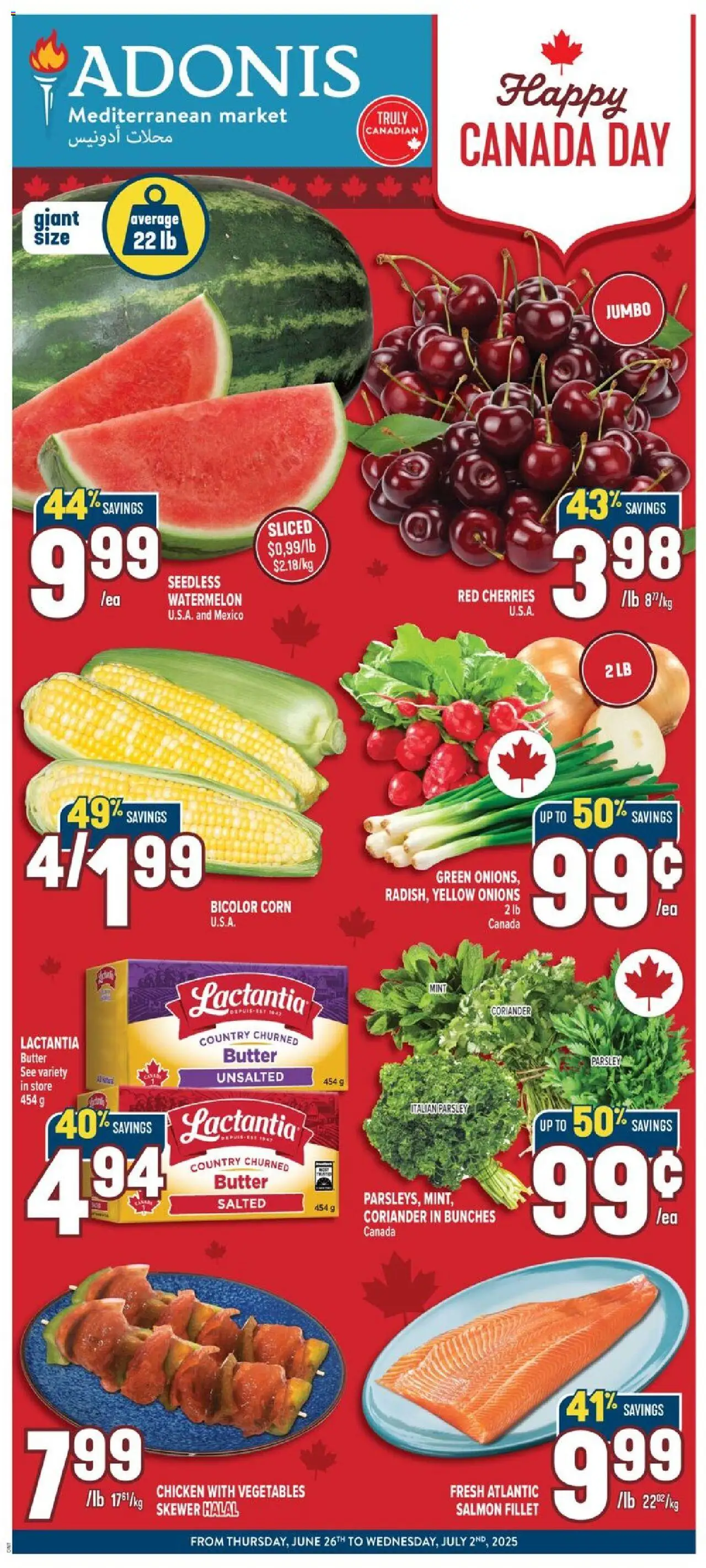 Adonis flyer valid from Jun 26, 2025 - page number 1