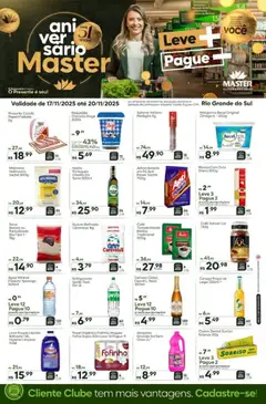 Pré-Visualização do folheto "Ofertas da semana" da loja Master válido a partir de 17/11/2025