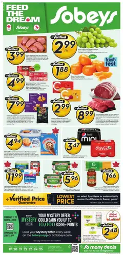 Un aperçu du dépliant Weekly Flyer - NS du magasin Sobeys est valide à partir 19 févr. 2026
