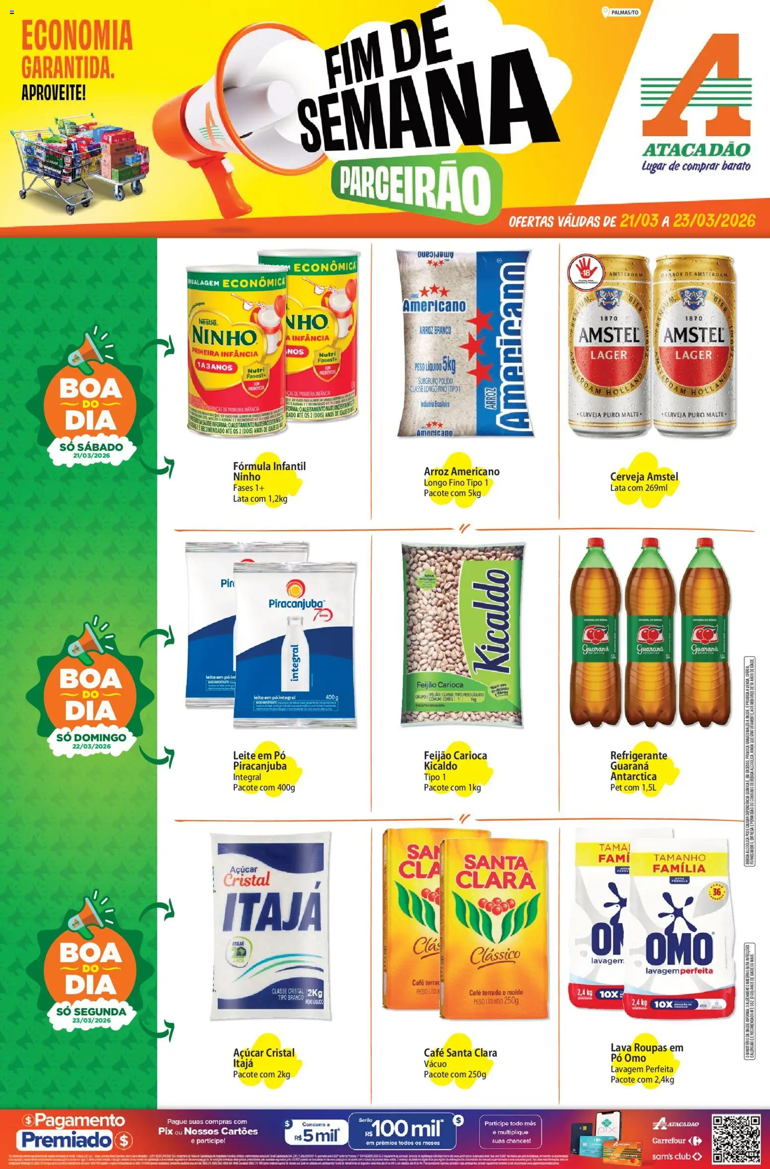 Pré-Visualização do folheto "Atacadão ofertas - TO" da loja Atacadão válido a partir de 21/03/2026