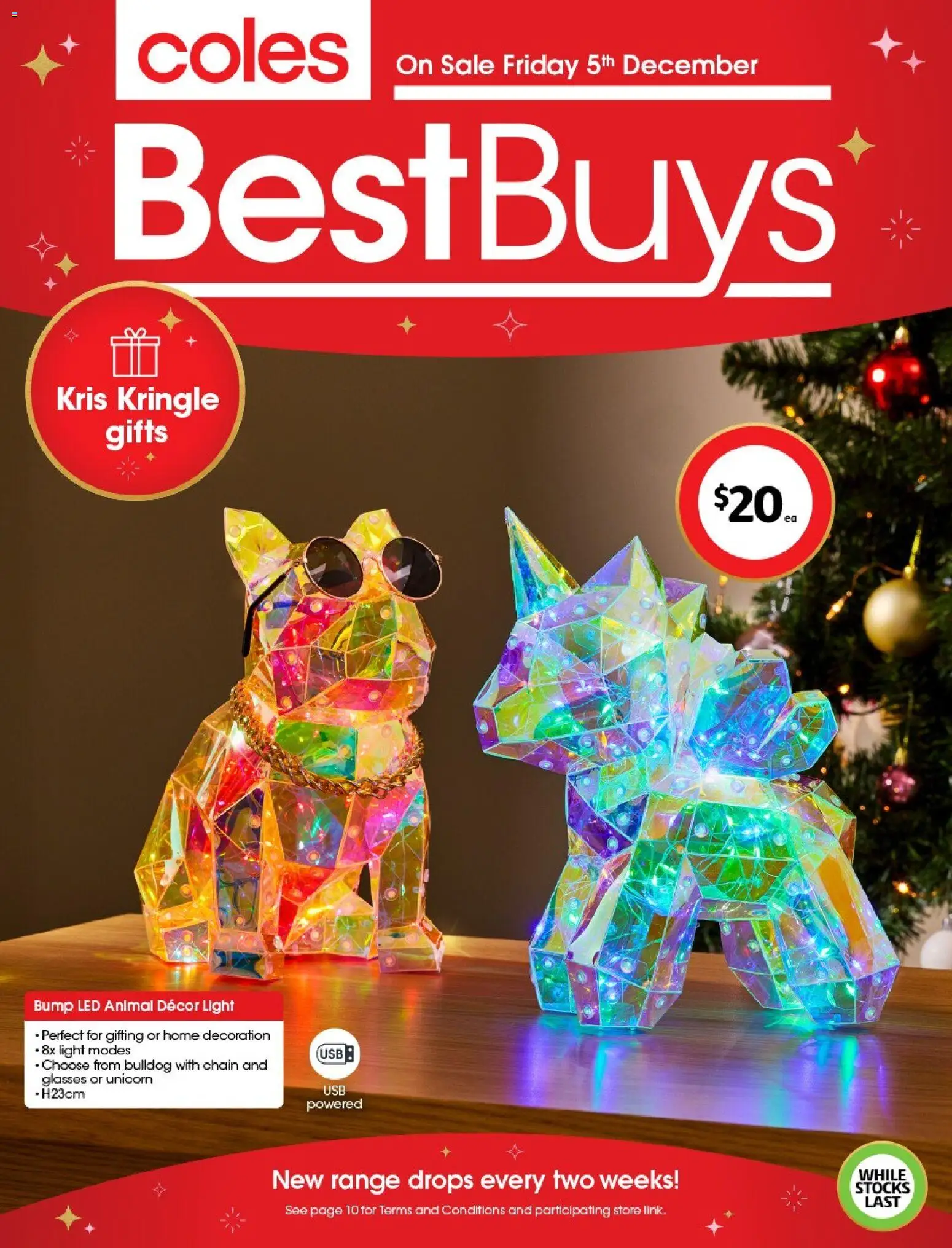 Preview of catalogue BestBuys - Kris Kringle gifts from shop Coles valid 05/12/2025