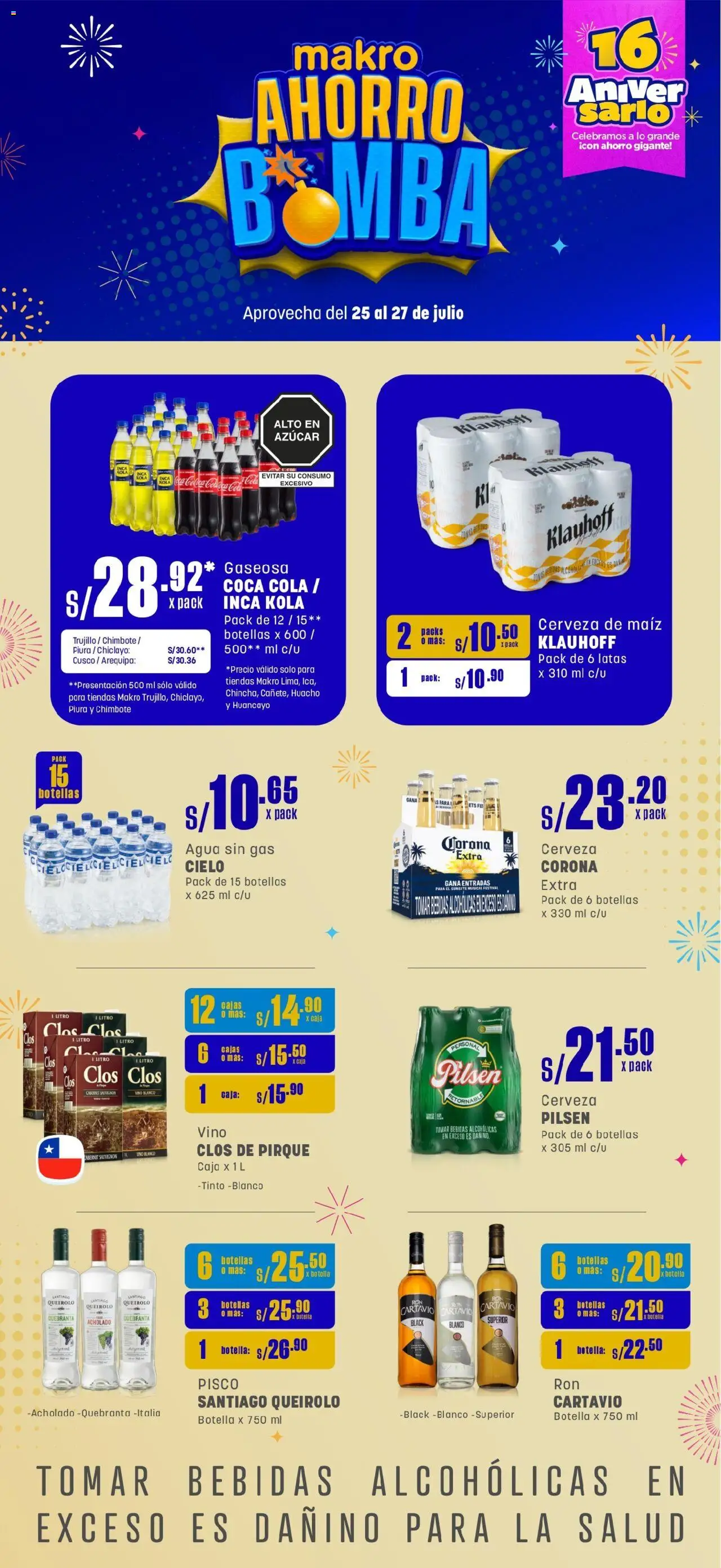 Makro Makro Bomba FDS #4 (25/07/2025 - 27/07/2025) - ofertas de hoy - número de página 1