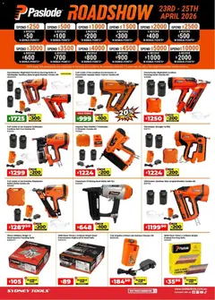 Preview of catalogue Sydney Tools catalogue from shop Sydney Tools valid 23/04/2026