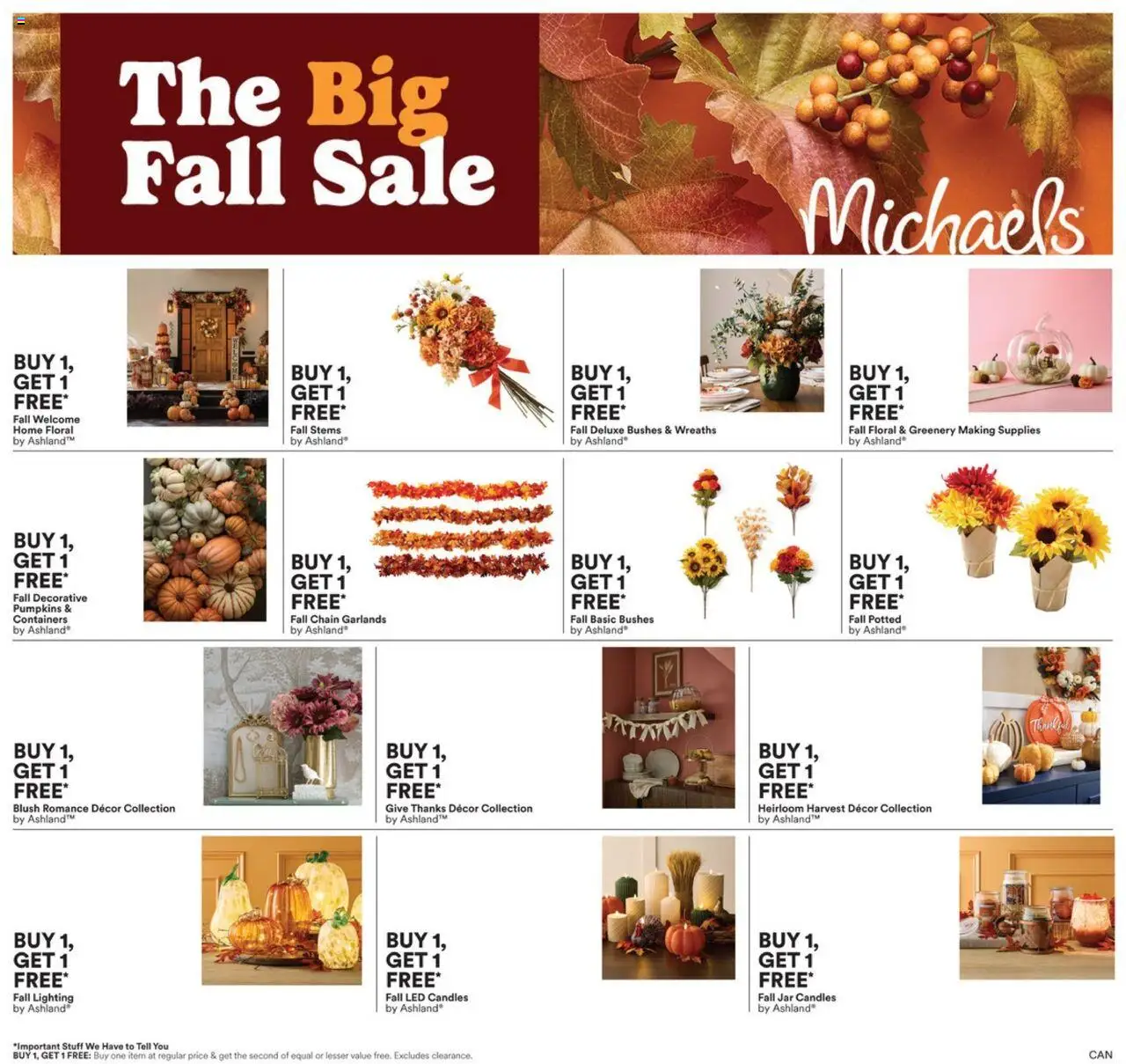 Michaels flyer valid from Aug 29, 2025 - page number 1