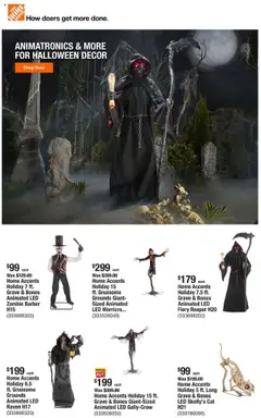 Ad Preview of Home Depot Weekly Ad from 10/09/2025