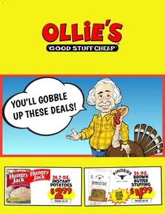 Ad Preview of Ollie's Weekly Ad from 11/13/2025