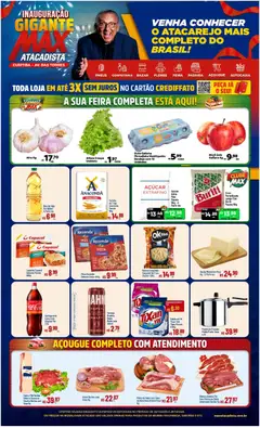 Pré-Visualização do folheto "Ofertas da semana" da loja Max Atacadista válido a partir de 21/10/2025