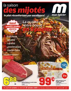 Un aperçu du dépliant Special flyer - Pickering du magasin Metro est valide à partir 23 oct. 2025