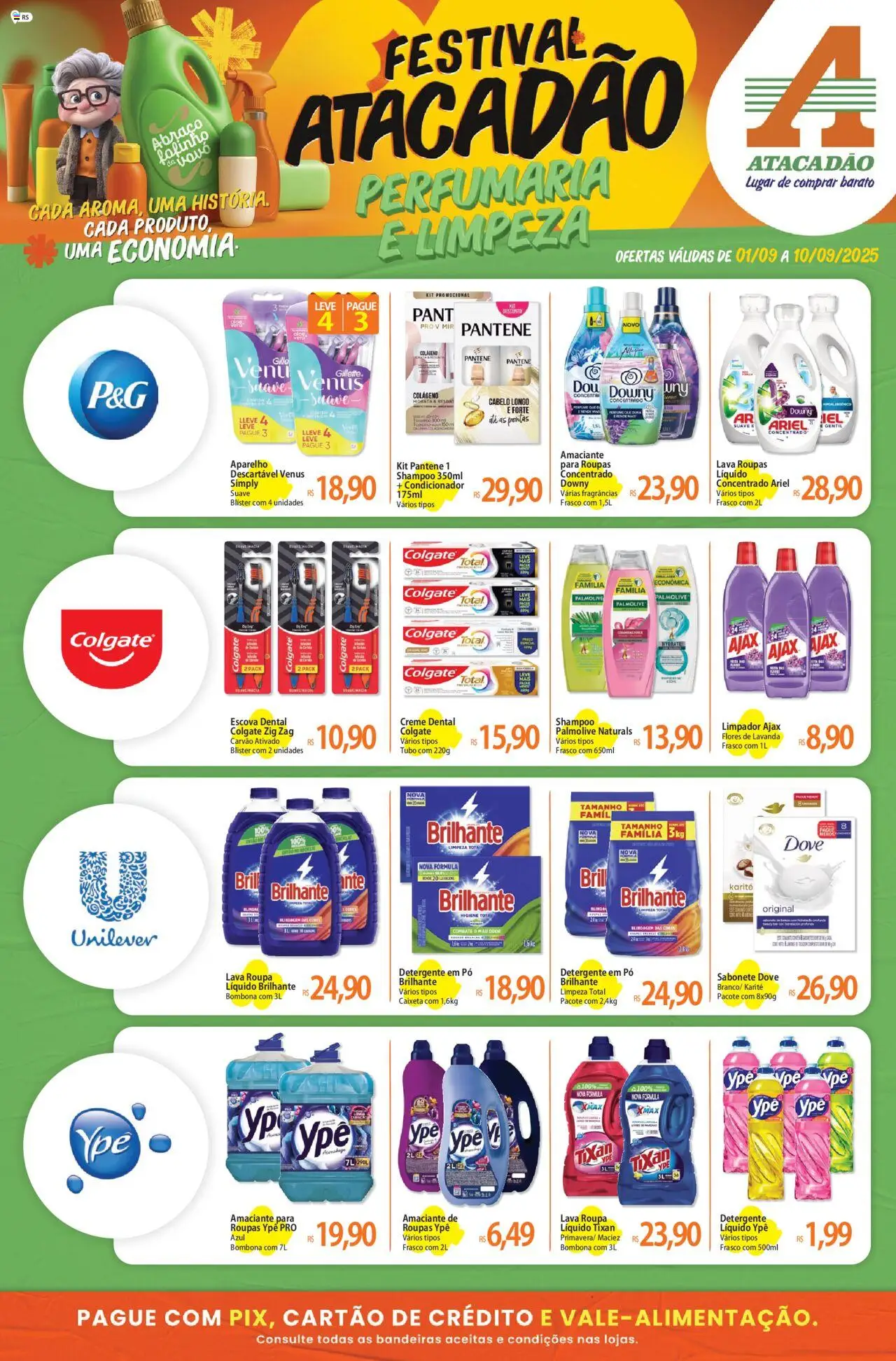 Atacadão folheto "Ofertas - RS" válido a partir de 01/09/2025 - número de página 1