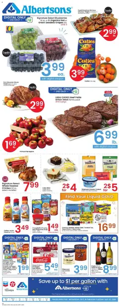 Ad Preview of Albertsons Weekly Ad from 10/15/2025