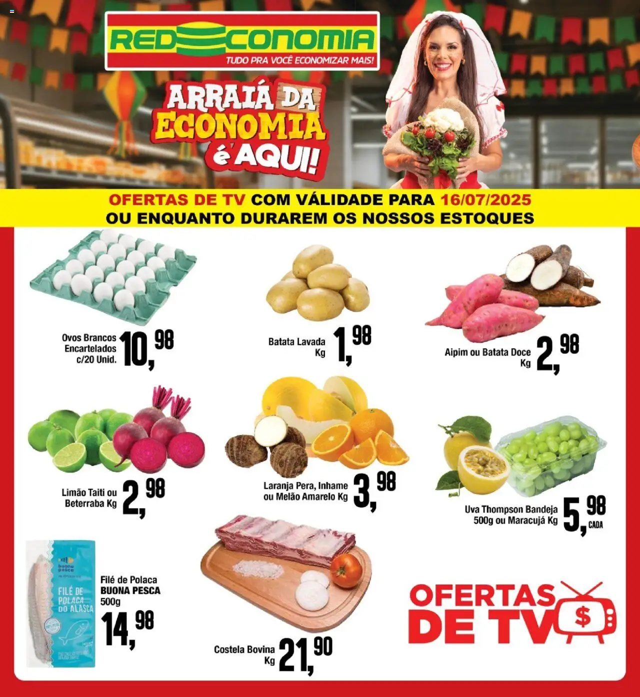 RedEconomia folheto "Encarte" válido a partir de 15/07/2025 - número de página 1