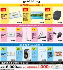 カワチの2025/12/02から2026/01/31までのチラシはここ抽選で6,500名様に当たる！ MEGAキャンペーン
