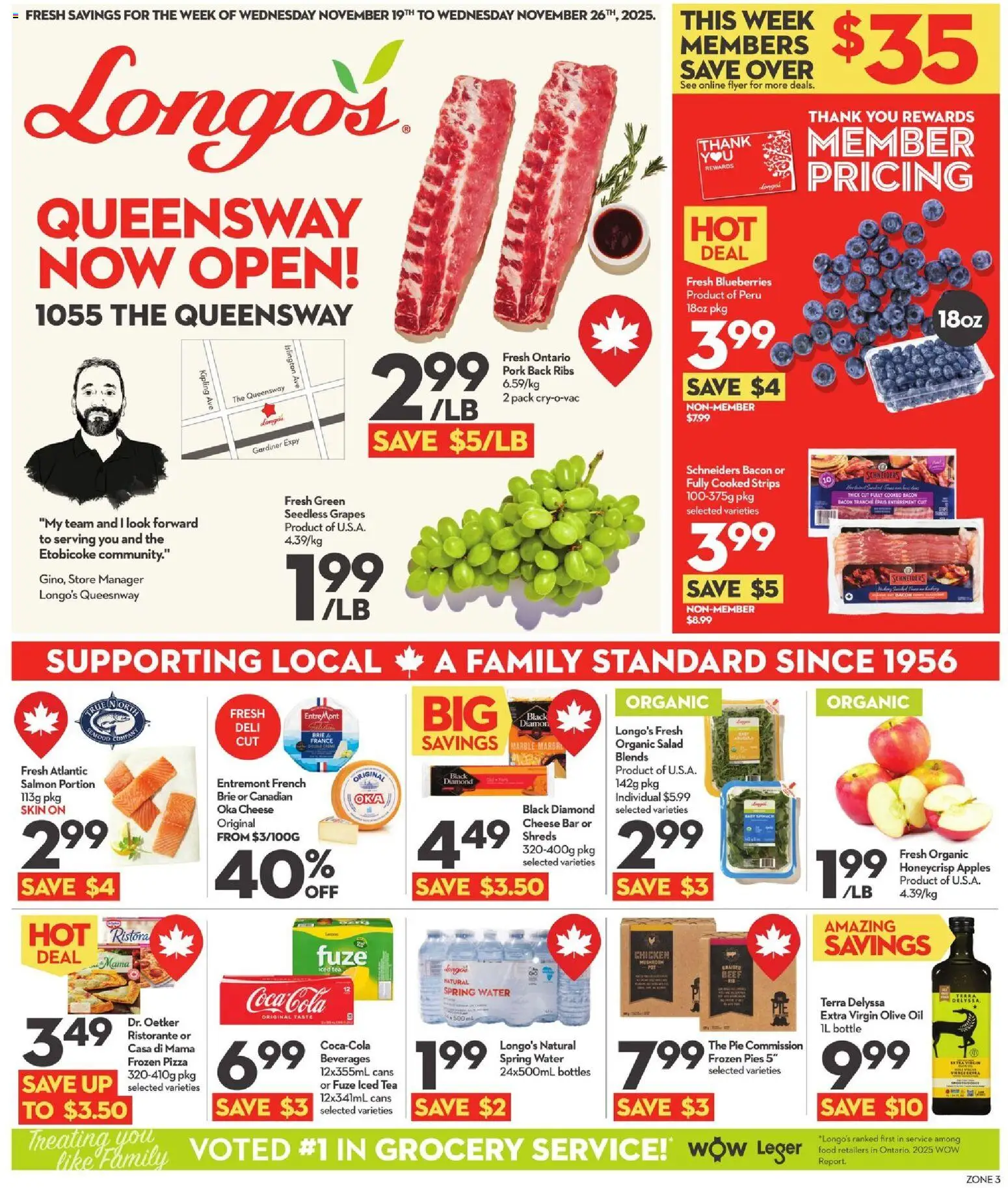 Preview of leaflet Weekly flyer / circulaire from shop Longo's is valid from Nov 20, 2025