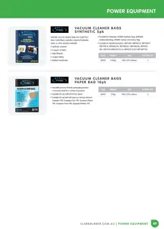 Preview of catalogue Catalogue from shop Clark Rubber valid 05/05/2025 | Page: 49