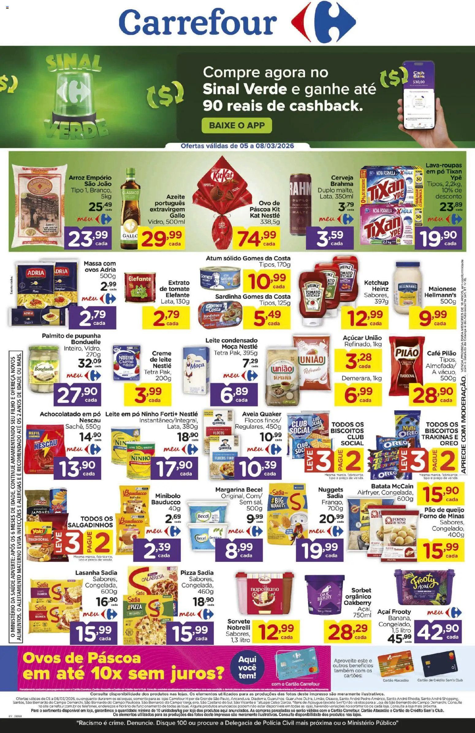 Pré-Visualização do folheto "Carrefour - Ofertas da semana" da loja Carrefour válido a partir de 05/03/2026