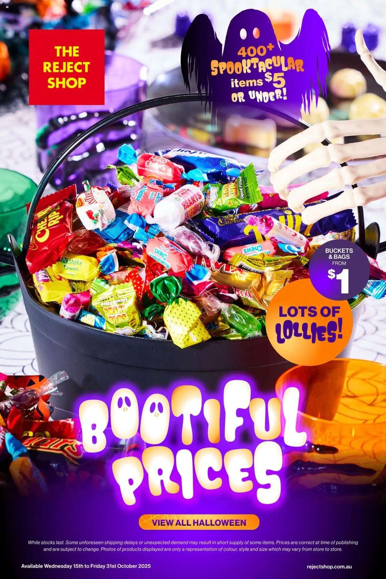 The Reject Shop catalogue valid from 15/10/2025 - page 1