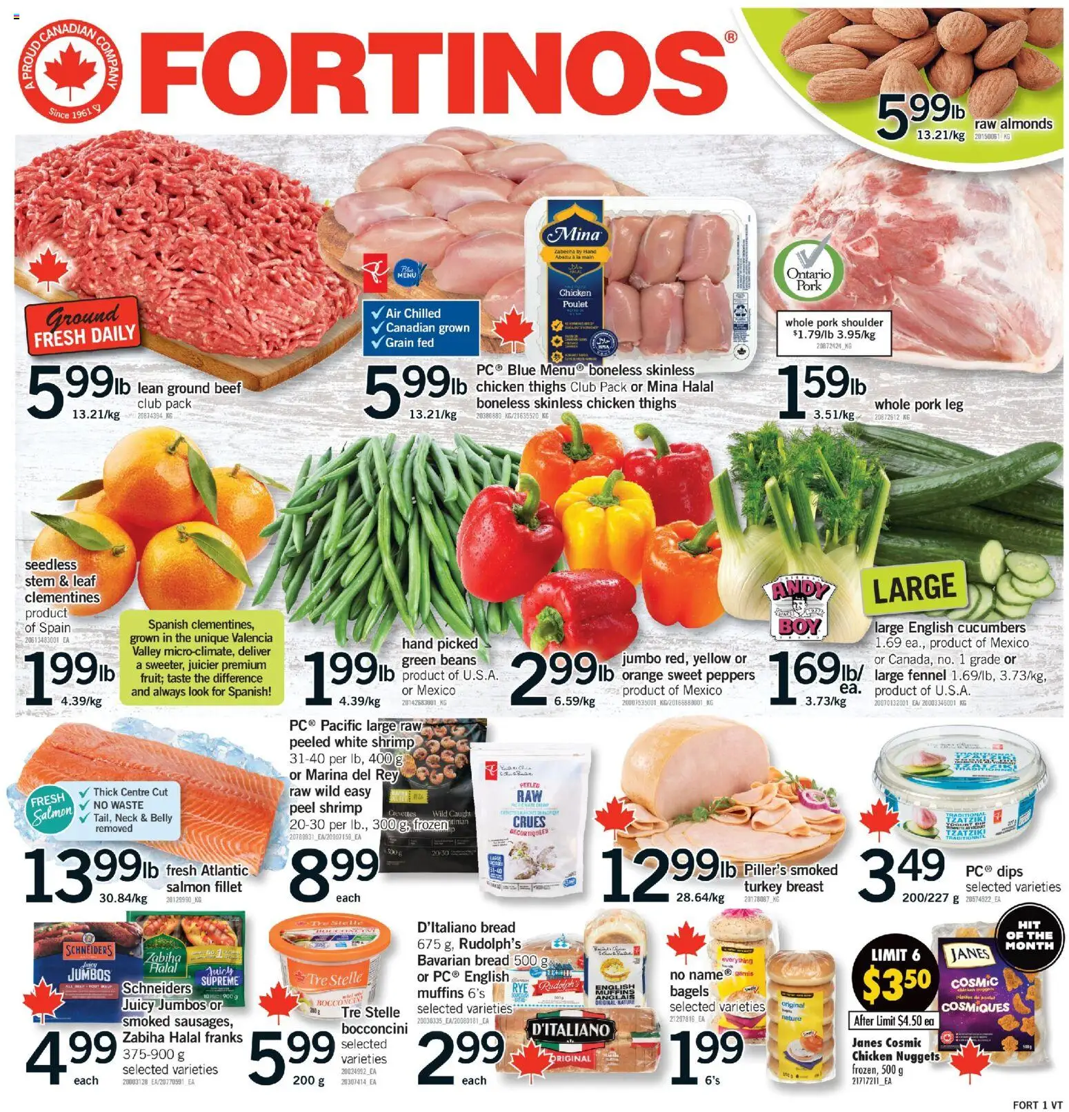Preview of leaflet Etobicoke from shop Fortinos is valid from Jan 15, 2026