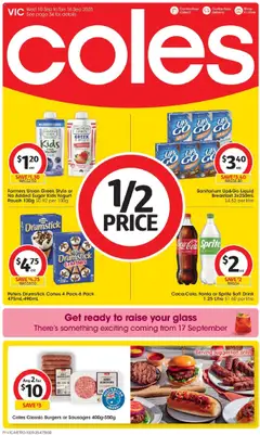 Preview of catalogue Catalogue VIC from shop Coles valid 10/09/2025
