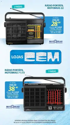 Pré-Visualização do folheto "Ofertas atuais" da loja Lojas Cem válido a partir de 20/10/2025 | Página: 57