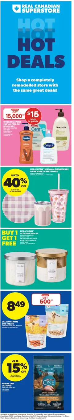 Un aperçu du dépliant Weekly Flyer - AB du magasin Real Canadian Superstore est valide à partir 15 janv. 2026