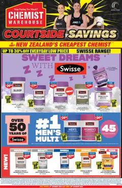 Preview of catalogue Catalogue from shop Chemist Warehouse valid 2 Oct 2025