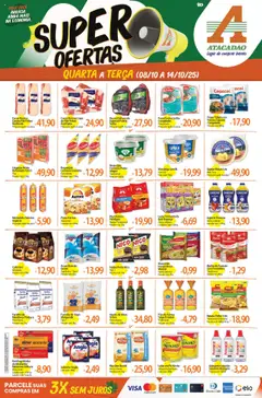 Pré-Visualização do folheto "Ofertas - ES" da loja Atacadão válido a partir de 08/10/2025