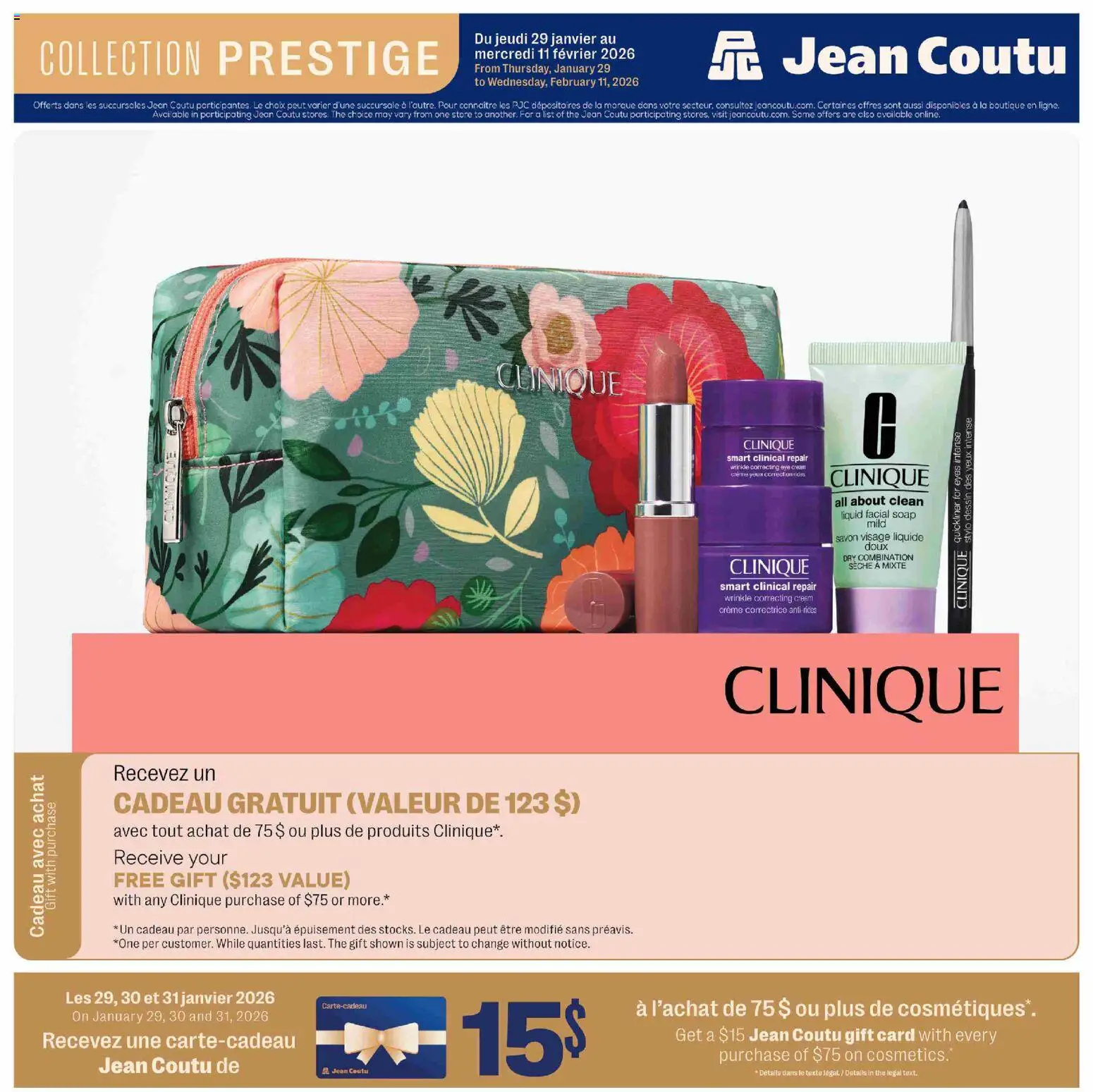 Preview of leaflet Beauty Booklet from shop Jean Coutu is valid from Jan 29, 2026