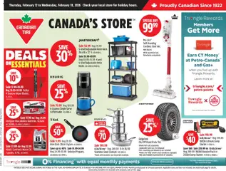 Preview of leaflet Weekly Flyer from shop Canadian Tire is valid from Feb 12, 2026