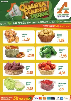 Pré-Visualização do folheto "Ofertas - SC" da loja Atacadão válido a partir de 28/01/2026