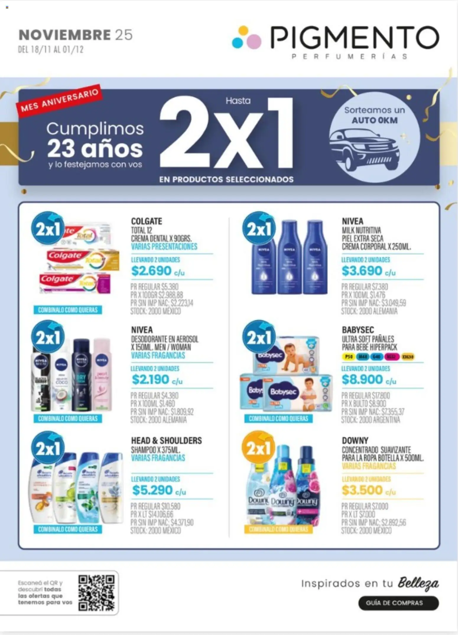 Vista previa del folleto de la tienda Pigmento válido desde el 18/11/2025 