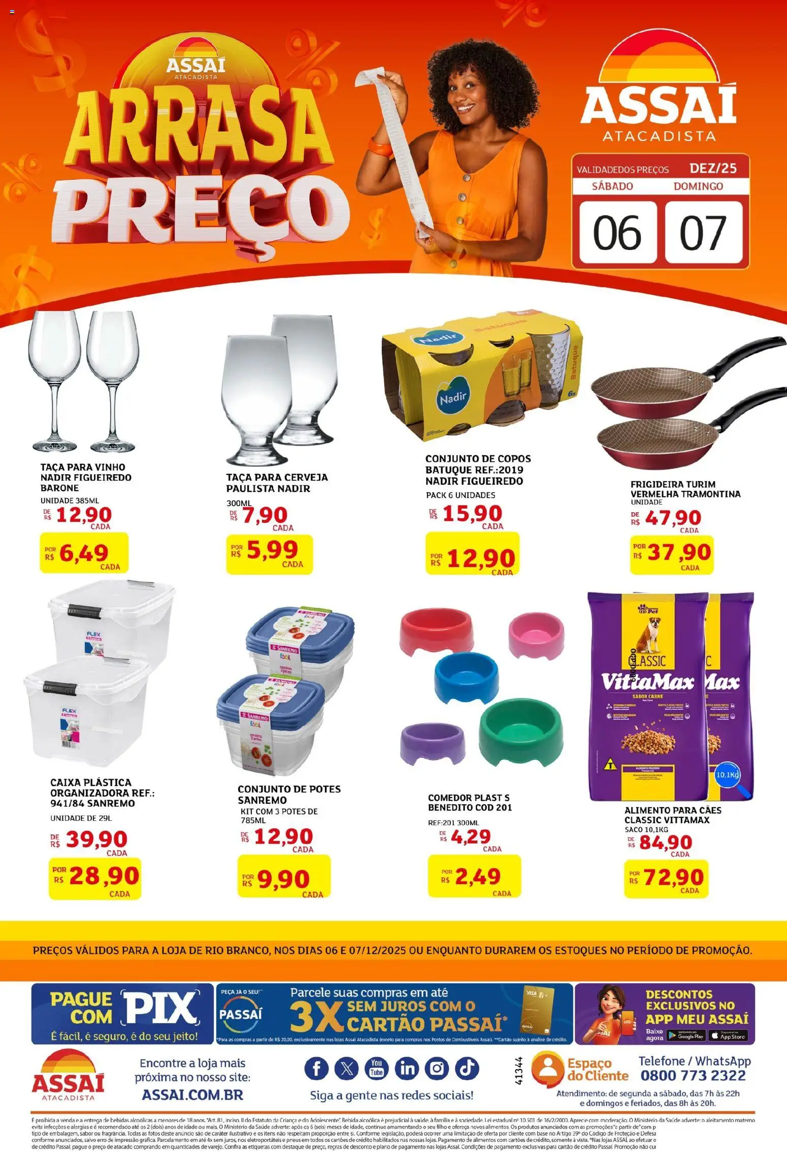 Pré-Visualização do folheto "Encarte - AC" da loja Assaí Atacadista válido a partir de 06/12/2025