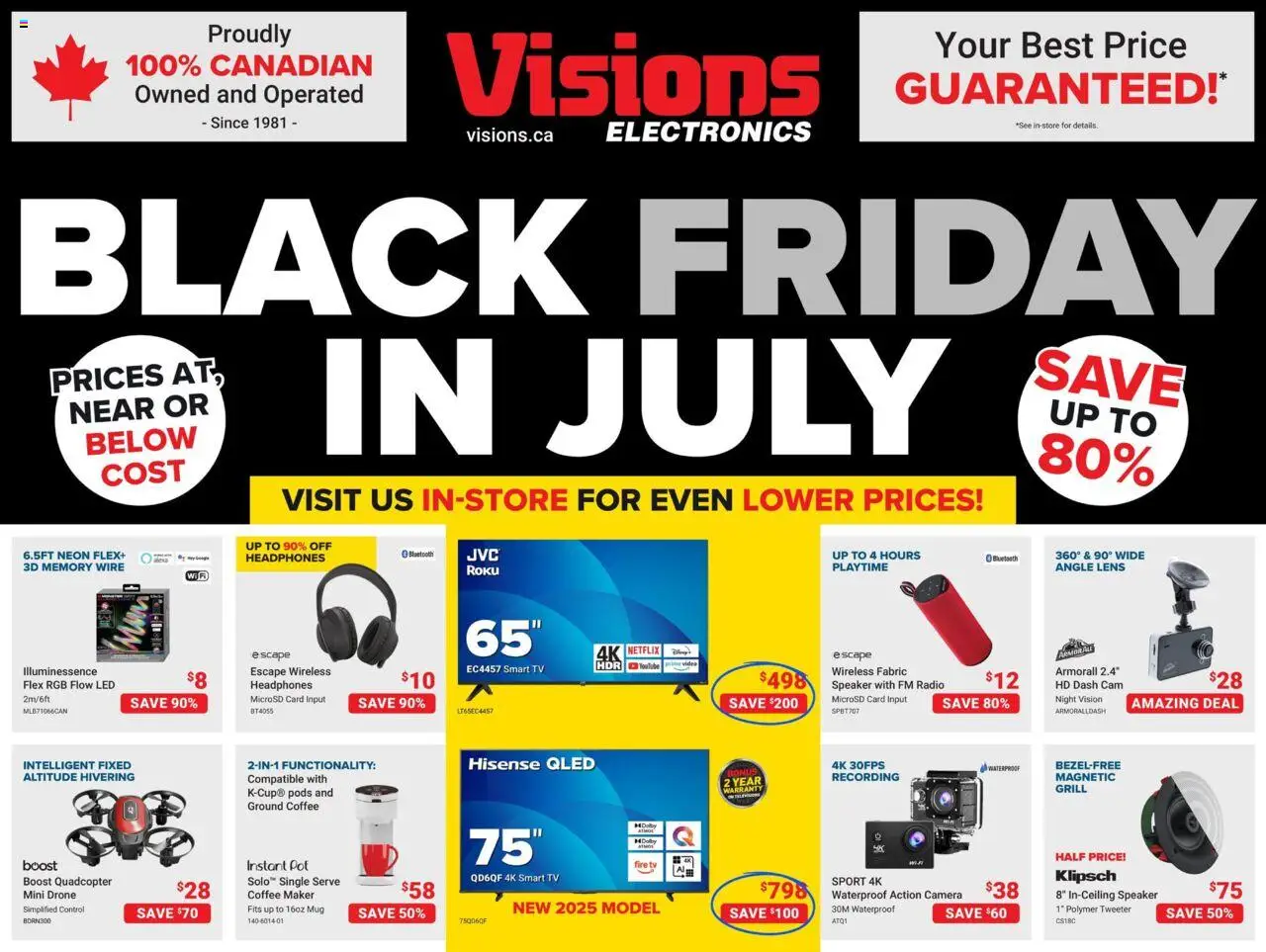 Visions flyer valid from Jul 25, 2025 - page number 1