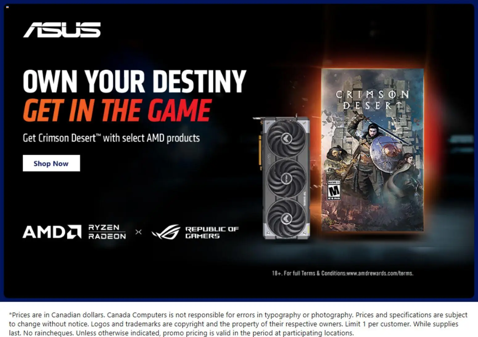 Preview of leaflet Canada Computers weekly flyer from shop Canada Computers is valid from Mar 06, 2026