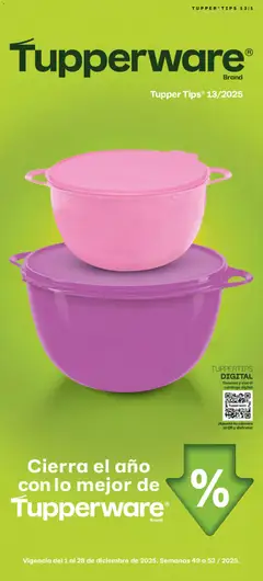 Vista previa las ofertas de la tienda Tupperware - Catálogo desde el 01/12/2025 