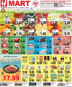Ad Preview of Hmart VIETNAMESE - Pennsylvania from 10/31/2025