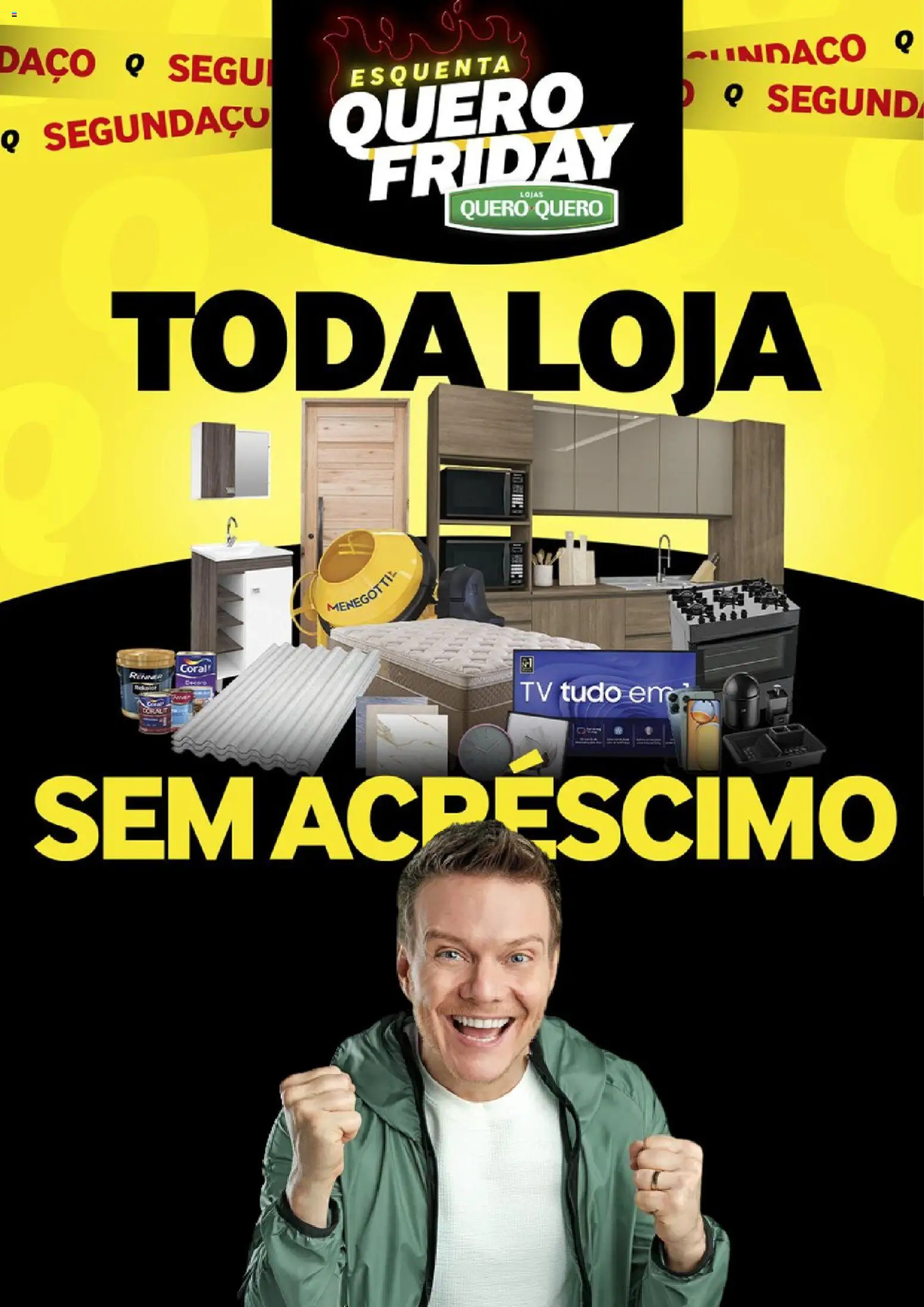 Pré-Visualização do folheto "Black Friday" da loja Lojas Quero-Quero válido a partir de 29/10/2025