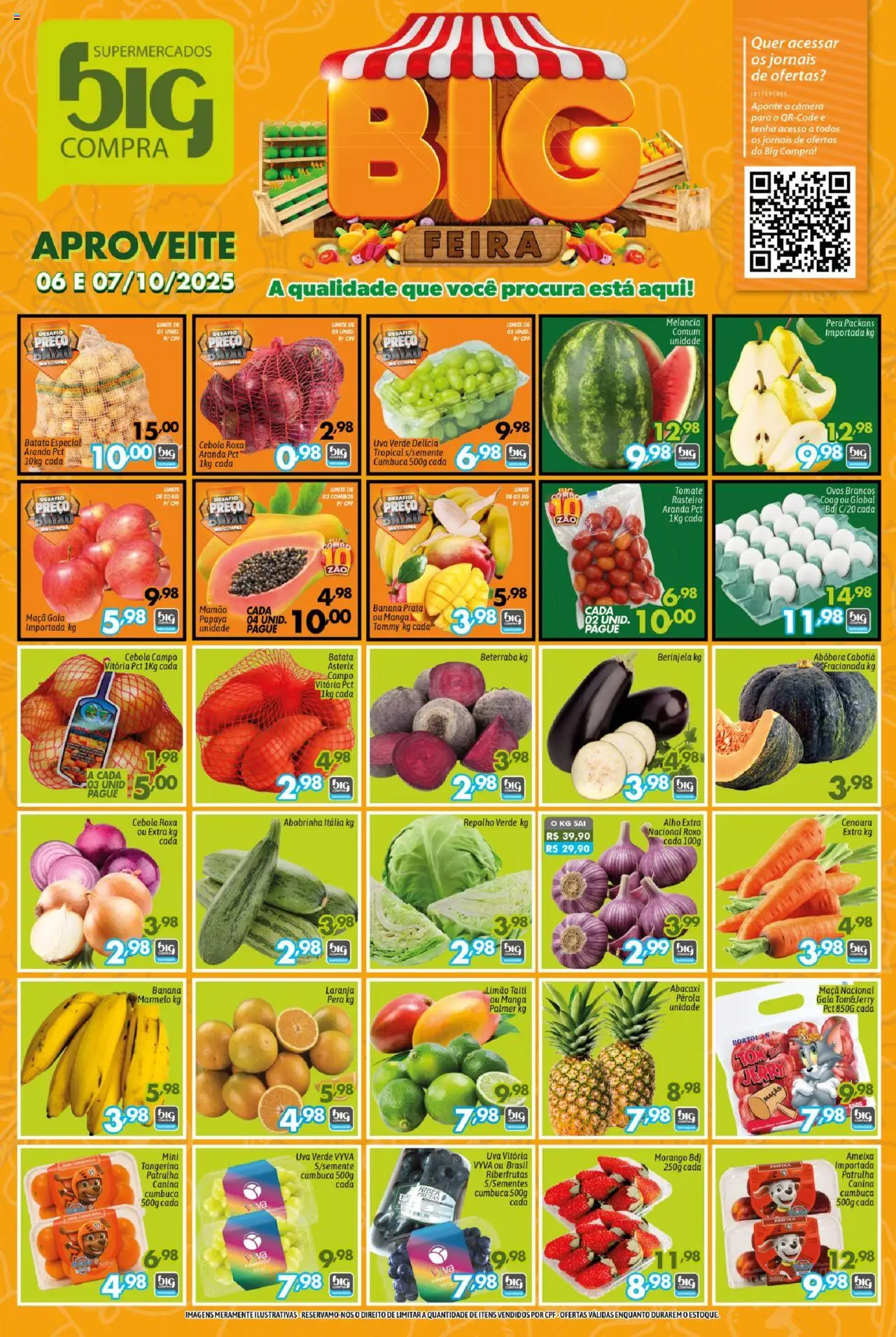 Big Compra folheto "Ofertas Big feira" válido a partir de 06/10/2025 - número de página 1