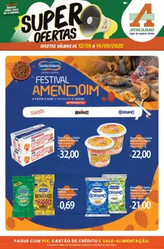 Pré-Visualização do folheto "Super Ofertas" da loja Atacadão válido a partir de 12/09/2025