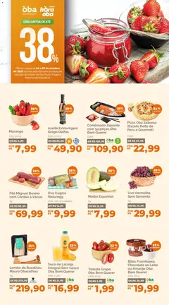 Pré-Visualização do folheto "Ofertas da semana" da loja Oba Hortifruti válido a partir de 24/10/2025