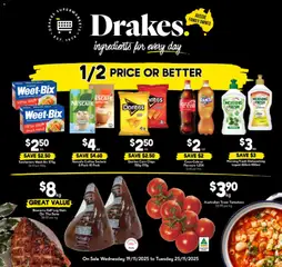 Preview of catalogue Catalogue QLD from shop Drakes valid 19/11/2025