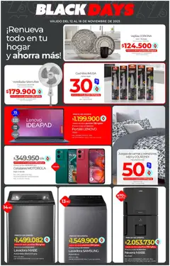  Vista previa del prospecto Ofertas BLACK DAYS del almacen Olímpica válida del 12/11/2025 al 18/11/2025 | Página : 7