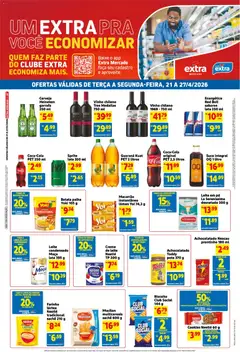 Pré-Visualização do folheto "Extra ofertas de Mercado Semanal" da loja Extra válido a partir de 21/04/2026