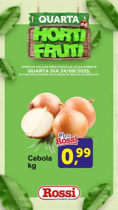 Pré-Visualização do folheto "Ofertas da semana" da loja Rossi Supermercados válido a partir de 24/09/2025