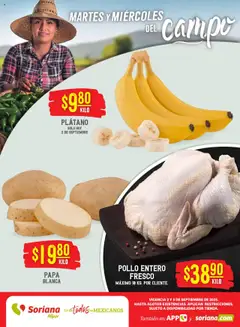 Vista previa las ofertas de la tienda Soriana - Folleto desde el 02/09/2025 