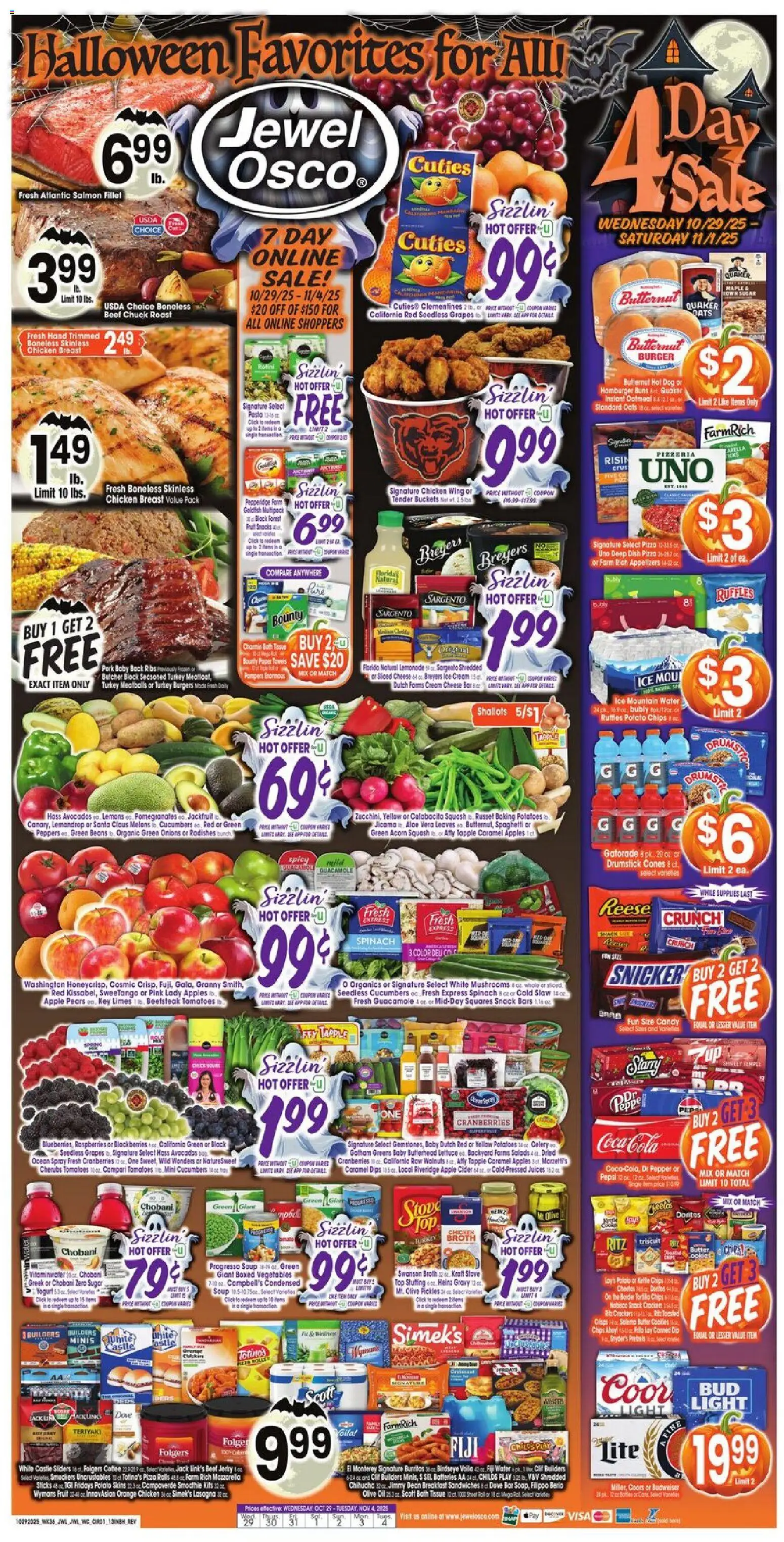 Ad Preview of Jewel Osco Weekly Ad - IN from 10/29/2025