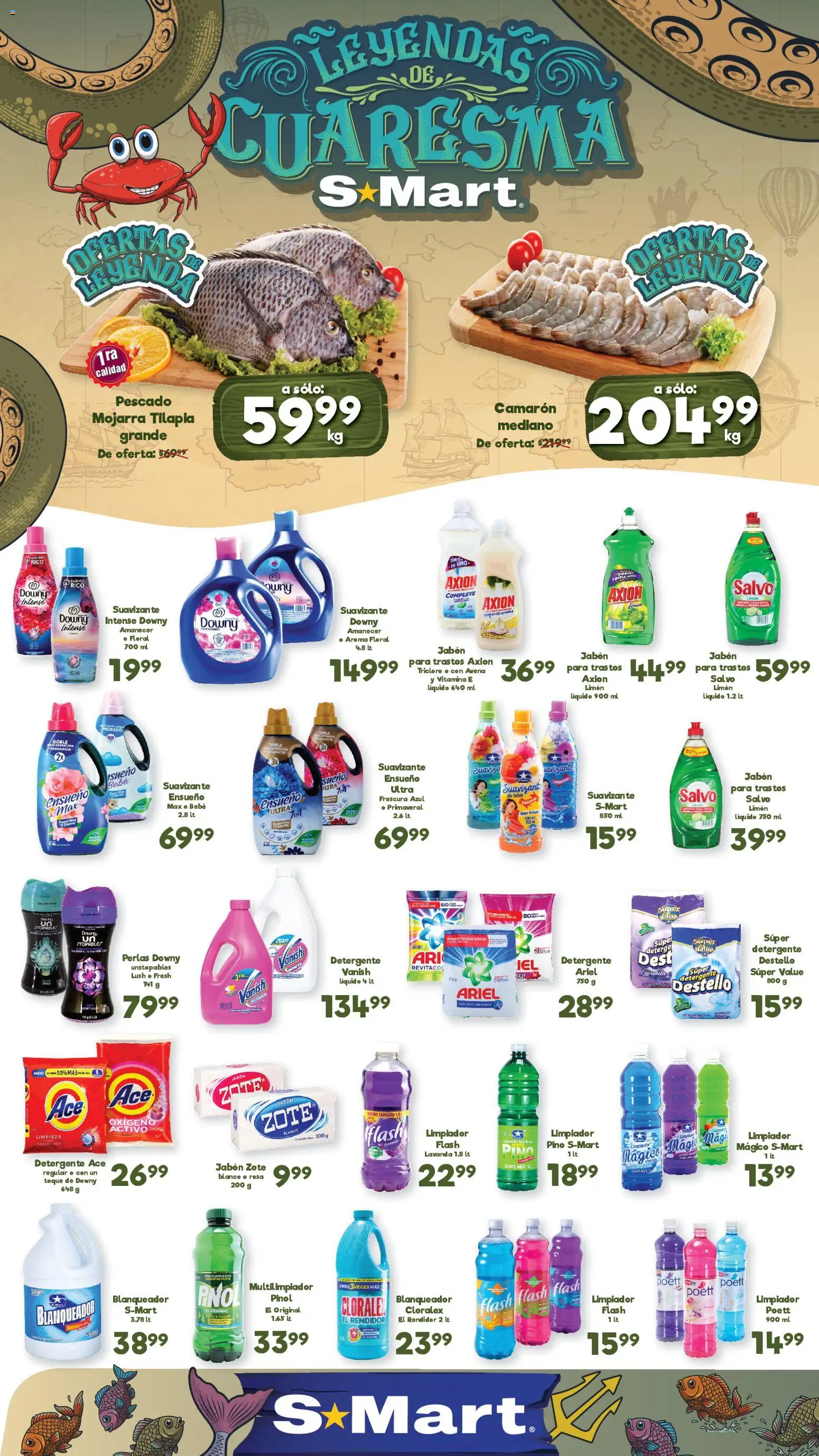 Vista previa las ofertas de la tienda S-Mart - S-Mart folleto Ofertas de feria Matamoros desde el 27/02/2026 