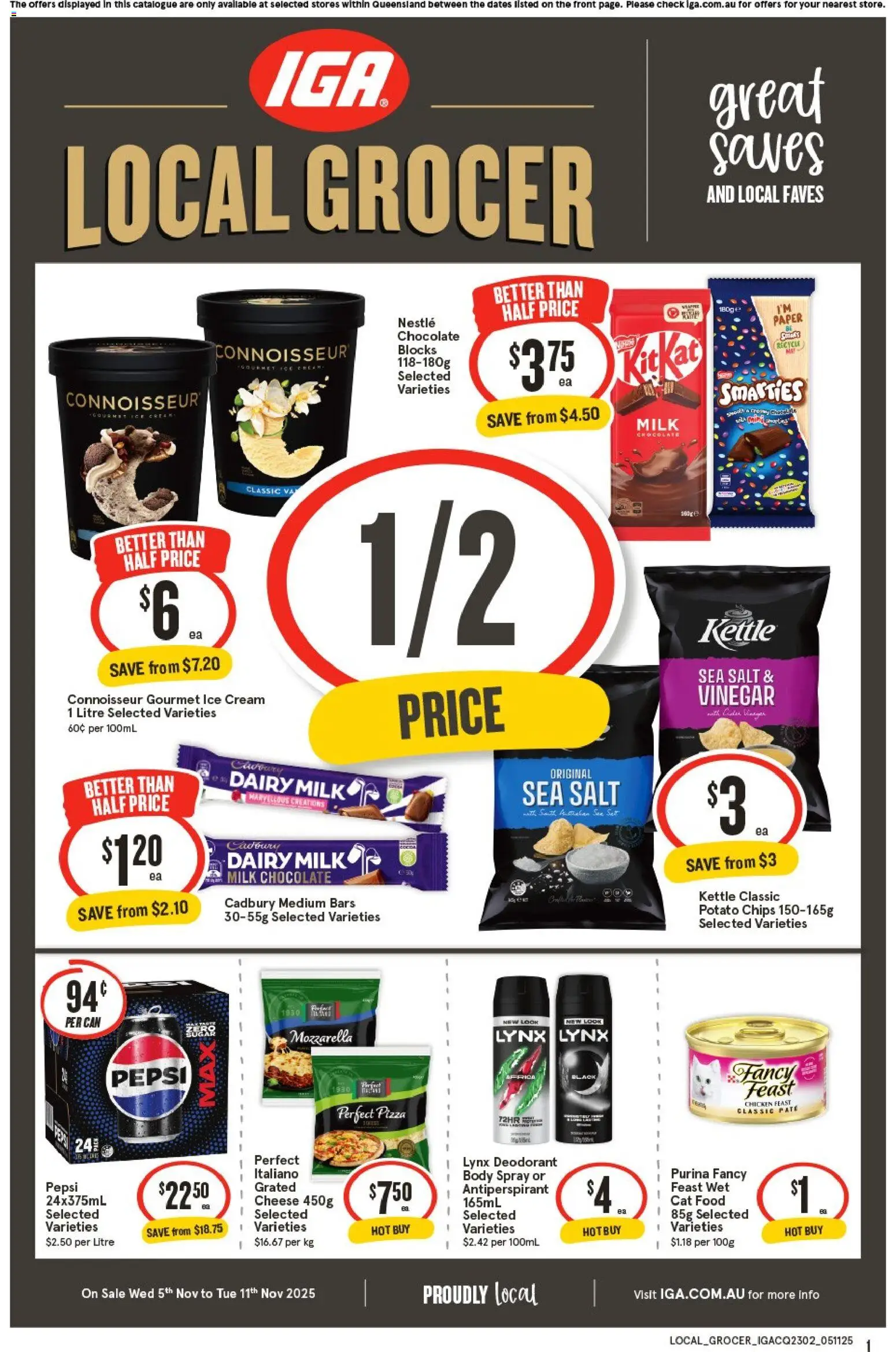 Preview of catalogue Local Grocer QLD from shop IGA valid 05/11/2025