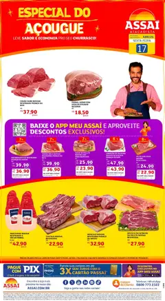 Pré-Visualização do folheto "Assaí Atacadista ofertas - PI" da loja Assaí Atacadista válido a partir de 17/04/2026