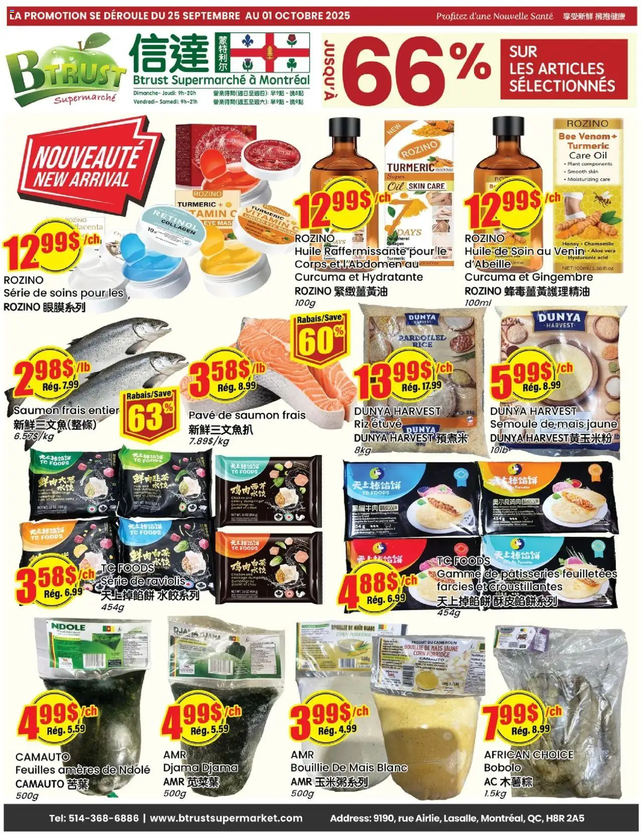 Btrust Supermarket flyer valid from Sep 25, 2025 - page number 1