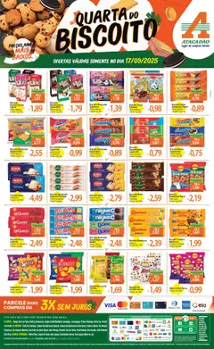 Pré-Visualização do folheto "Ofertas - RJ" da loja Atacadão válido a partir de 17/09/2025